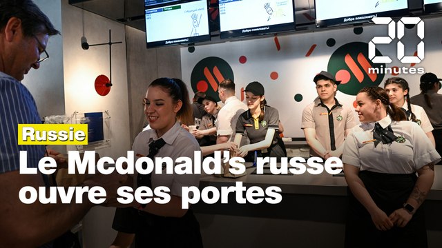 Russie : Le Mcdonald’s russe ouvre ses portes