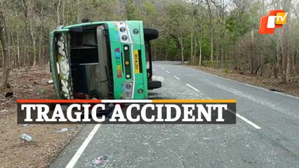 Bus Accident In Odisha-Andhra Border Leaves 5 Dead, Many Critical