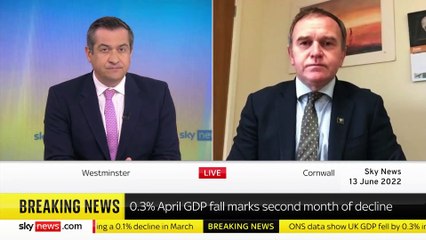 George Eustice says Good Friday agreement is at threat if Government don't change NI protocol