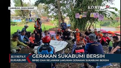 Bpbd Dan Relawan Lakukan Gerakan Sukabumi Bersih
