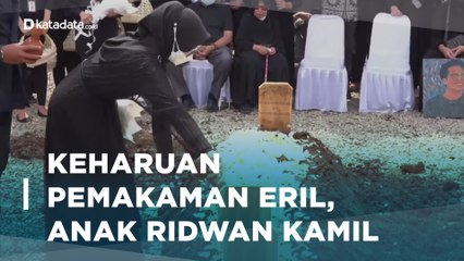 Prosesi Pemakaman Emmeril Khan Mumtadz | Katadata Indonesia