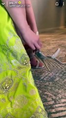 تفاصيل زفاف يوشا عبد العزيز وإطلالة شقيقتها نجلاء التي أثارت الجدل