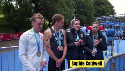 Georgia Taylor-Brown and Tom Bishop demonstrate British Triathlon’s strength in depth