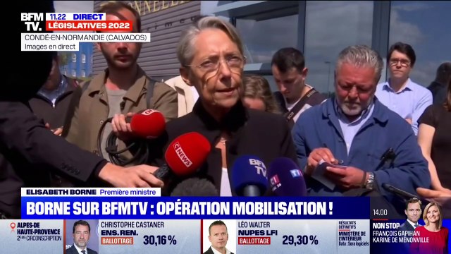 Elisabeth Borne: Un candidat qui ne respecte pas les valeurs républicaines, nous n'appelons pas à voter pour lui