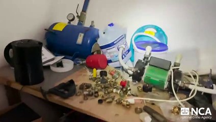 Watch: see police uncover one of the biggest amphetamine factories in the UK located near Redditch