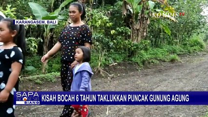Bocah Asal Karangasem Bali Taklukkan Puncak Gunung Agung dalam Waktu 6 Jam!