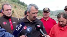 AFAD Başkanı Sezer, Çubuk 1 Barajı'ndaki arama-kurtarma çalışmalarını inceledi Açıklaması