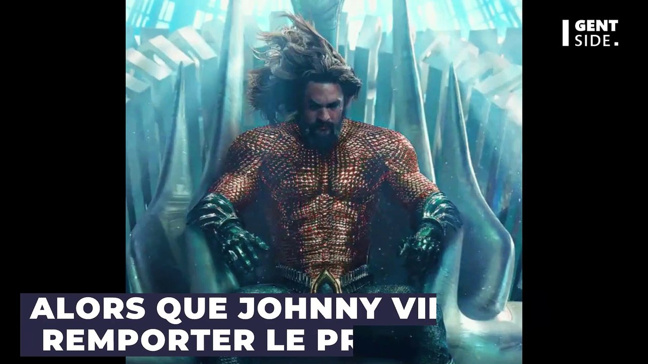Les fans de Johnny Depp révoltés, cette nouvelle concernant Amber Heard et Aquaman 2 fait scandale