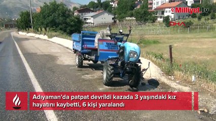 Patpat faciası! 3 yaşındaki kız öldü, 6 kişi yaralandı