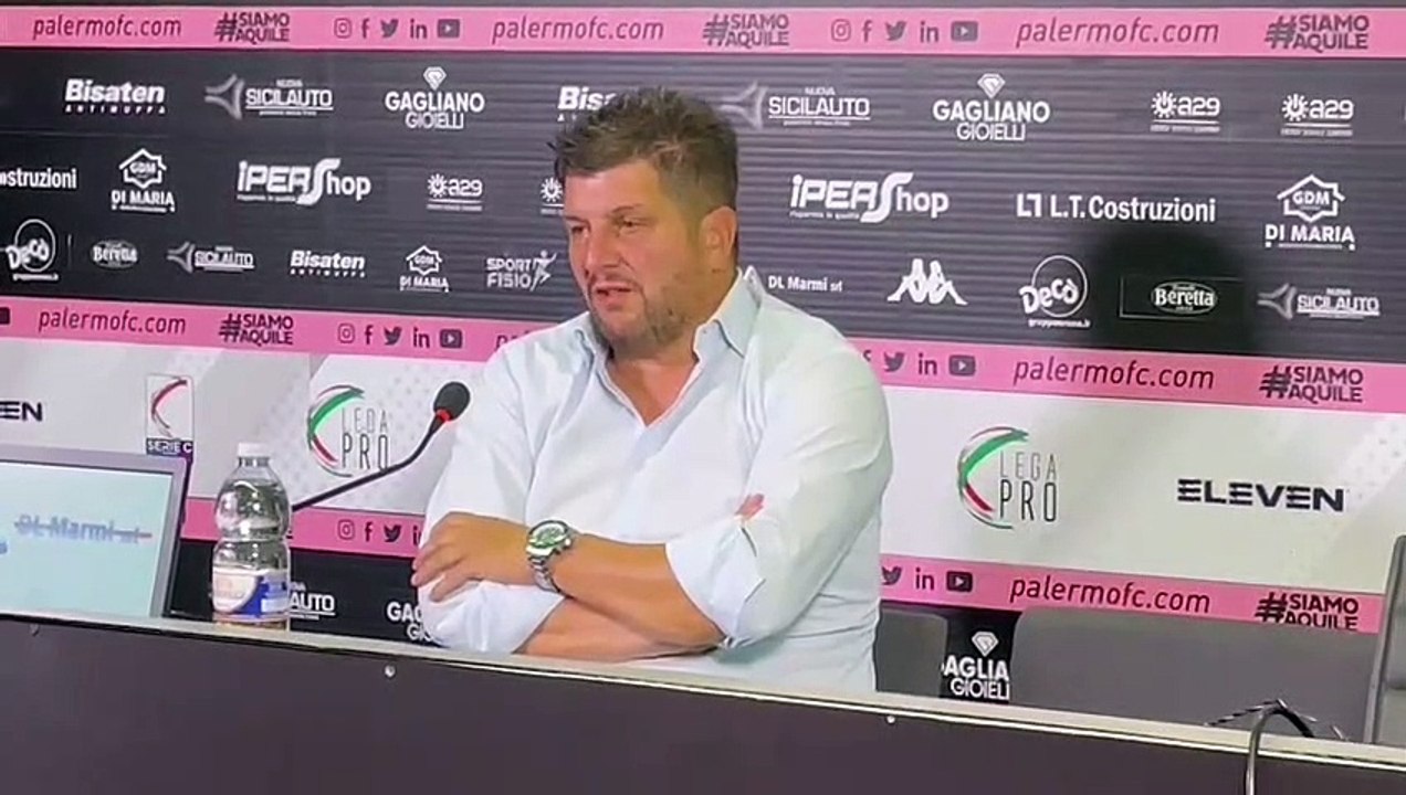 Baldini il giorno dopo la promozione del Palermo in Serie B