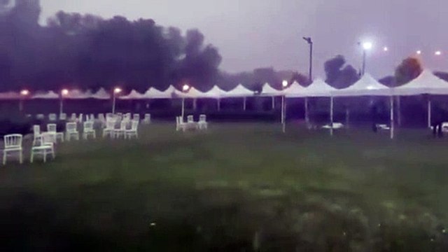 Meteoroloji Genel Müdürü'nün oğlunun sünnet düğünü yağış sebebiyle yarıda kaldı