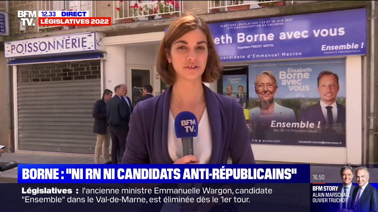 Législatives: ni "RN, ni candidats qui ne respectent pas les valeurs républicaines" en cas de duel RN/Nupes pour Élisabeth Borne