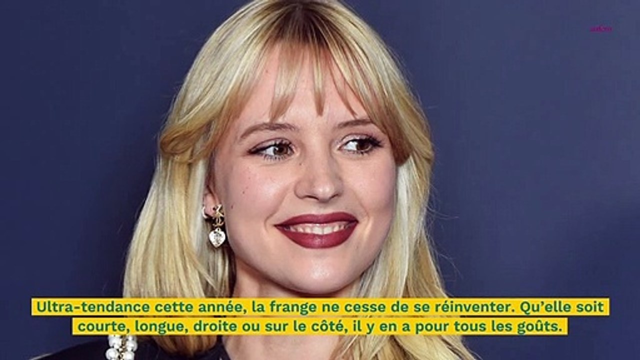 Frange drapée : la nouvelle coupe de cheveux tendance de l'été !