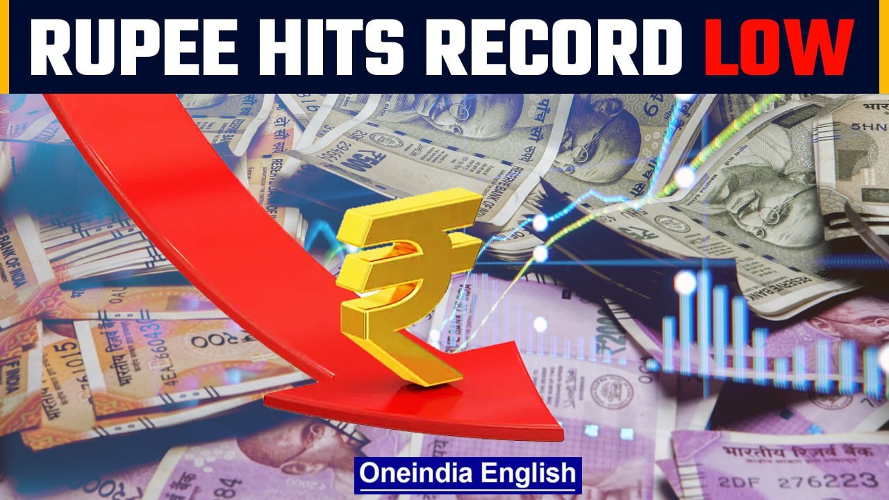 Rupee hits new record low vs US dollar, here are reason s for the same | Oneindia News