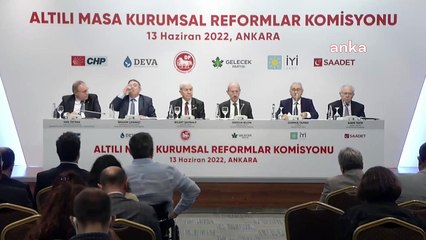 6’lı masadan kamu maliyesine yönelik öneriler: Durum ve Hasar Tespit Komisyonu kurulacak