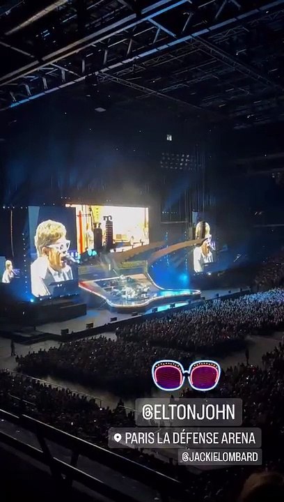 Laeticia Hallyday en concert avec son chéri Jalil Lespert @ Instagram / Laeticia Hallyday