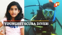 Odisha’s Youngest Scuba Diver Tisya Panigrahi Celebrated Birthday Underwater!