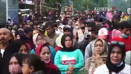Detik-detik Warga Nekat Lawan Petugas Demi Mendekat ke Pemakaman Eril