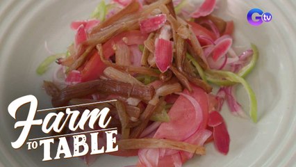Farm To Table: Chef JR Royol’s refreshing Ensaladang Pongapong dish