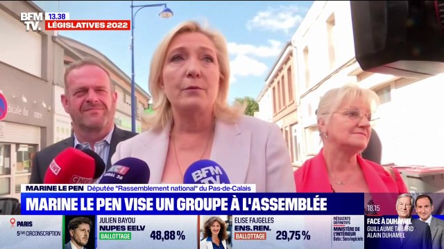 Législatives: Marine Le Pen vise des dizaines de députés à l'Assemblée Nationale