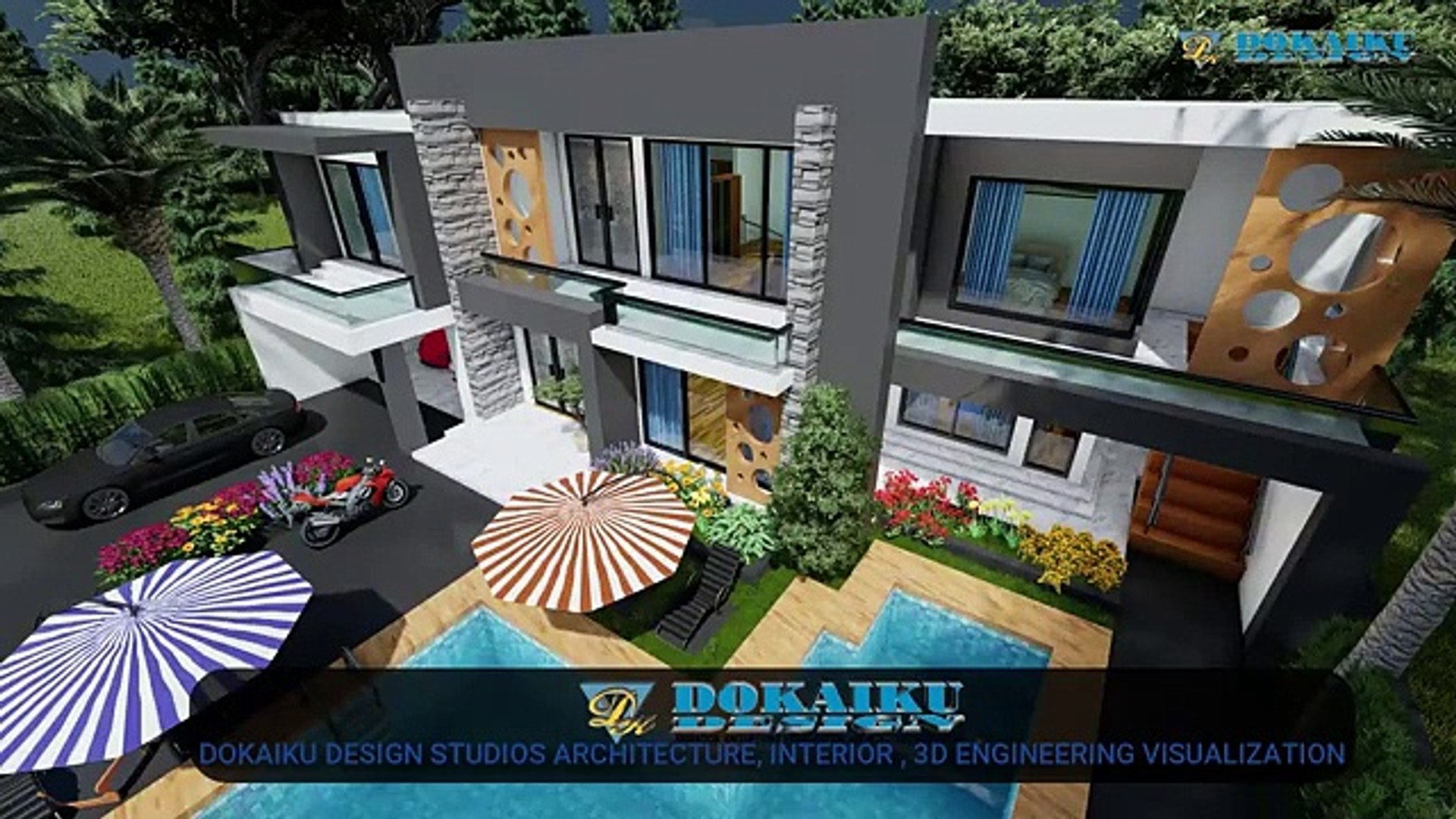 3D ANIMATION MODERN CONTEMPORARY HOUSE - video Dailymotion