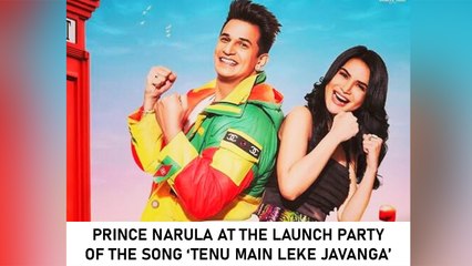 Prince Narula At The Launch Party Of The Song ‘Tenu Main Leke Javanga’