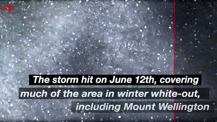 Hikers Caught On Mountain During Bizarre Australian Blizzard
