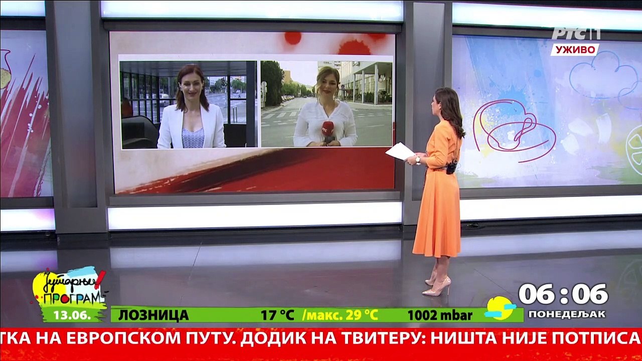 ŽESTOKO VREĐANJA NA RTS-U: Lik upao u jutarnji program uživo u programu!