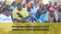 Mwingi residents reject state proposal to put up KDF camps