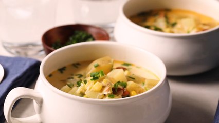 How to Make Lobster & Corn Chowder