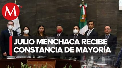 Valida IEEH triunfo de Julio Menchaca en Hidalgo y le entrega constancia de mayoría
