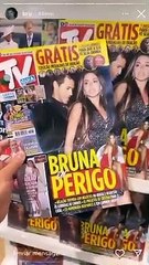Bruna Gomes reage às "tangas" nas capas de revista.