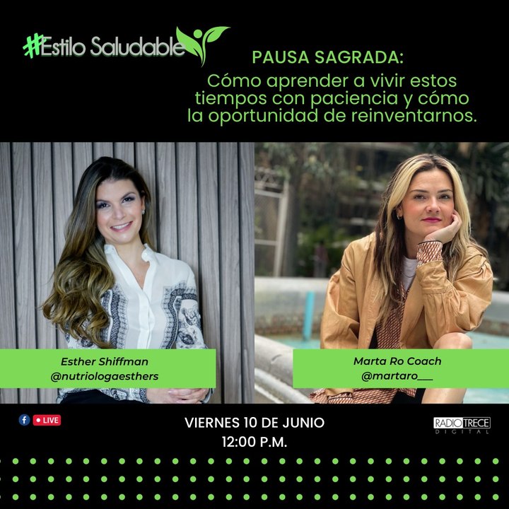 Estilo Saludable: Pausa sagrada