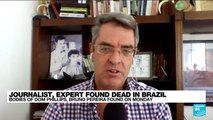 British journalist, Brazilian expert found dead in Amazon rainforest