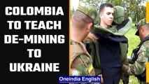 Colombia to train Ukraine soldiers in dismantling land mines | Oneindia News *News