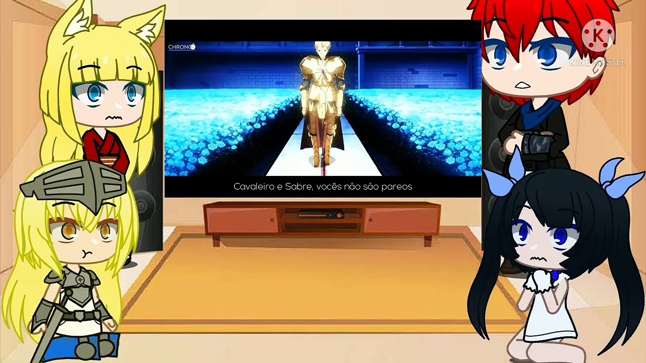 Danmachi React ao Rap do Gilgalmash