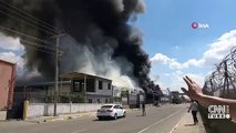 Son dakika.... Diyarbakır’da kozmetik fabrikasında yangın