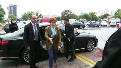Akşener, 6'lı masa toplantısı öncesi liderler turunda