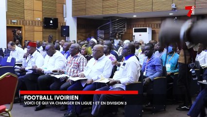 Football ivoirien : des réformes annoncées en D1 & D3.