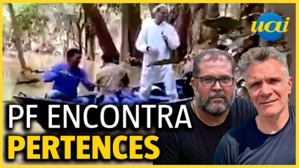 PF encontra objetos de Dom Phillips e Bruno Araújo