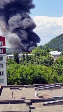 Обстрел Майского рынка в Донецке | Обстріл Майського ринку в Донецьку