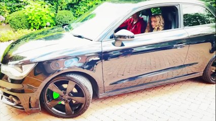 Peter Andre gives son Junior a chrome-plated car for his birthday