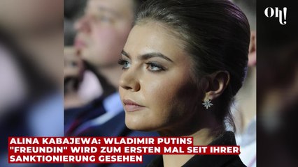 Alina Kabajewa: Wladimir Putins "Freundin" wird zum ersten Mal seit ihrer Sanktionierung gesehen
