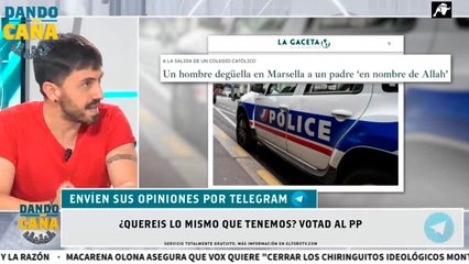 Isaac Parejo: “Claro que tengo miedo a esa cultura, soy islamófobo, ¿cómo no voy a serlo?”