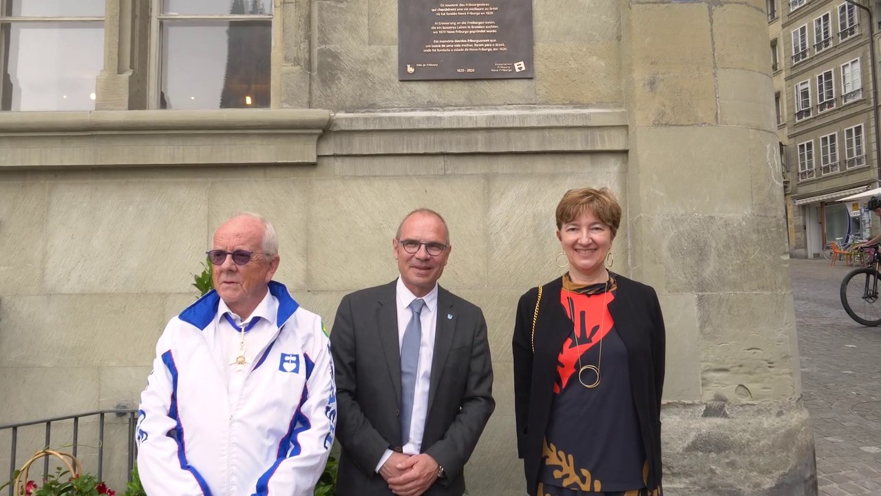 2022-05-16 Inauguration de la plaque commémorative Fribourg-Nova Friburgo