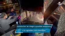 “Me pagas o reviento tus cristales”: agresión de supuestos montachoques en la México-Querétaro