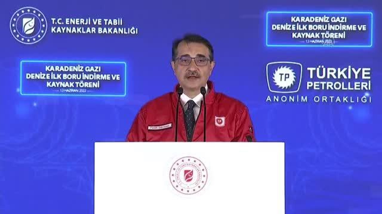 ZONGULDAK - Dönmez: "Sakarya gaz sahası Türkiye'nin geleceğe uzanan köprüsü olacak"