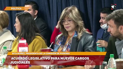 Acuerdo legislativo para nuevos cargos judiciales