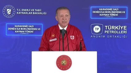ZONGULDAK - Cumhurbaşkanı Erdoğan: "Şimdi kendi gemilerimizle hem sismik araştırmayı hem sondaj çalışmalarını yapar hale geldik"