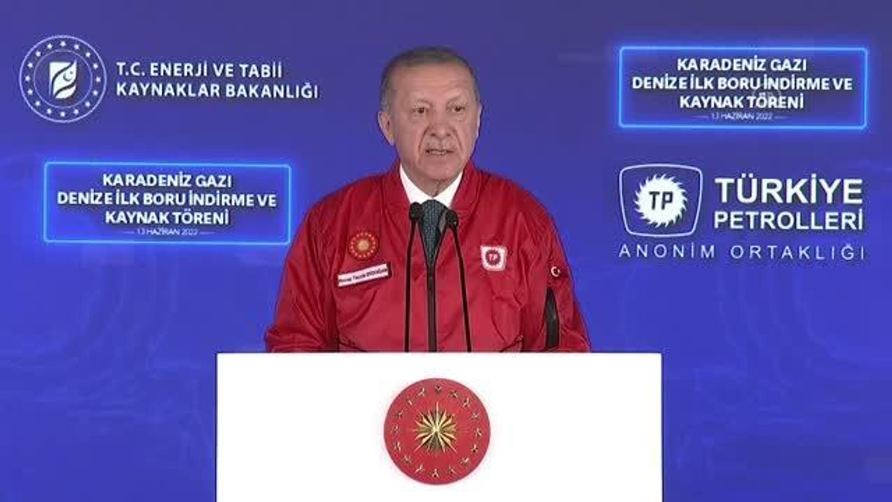 ZONGULDAK - Cumhurbaşkanı Erdoğan: "Şimdi kendi gemilerimizle hem sismik araştırmayı hem sondaj çalışmalarını yapar hale geldik"